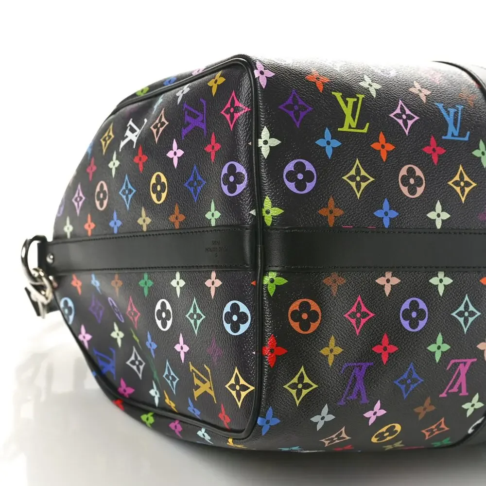 Louis Vuitton Murakami Keepall bag 50 Multicolor Monogram Carry-On LV x TM - Picture 8 of 15